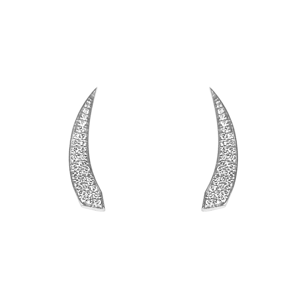14K Unique Diamond Climber Earring E692