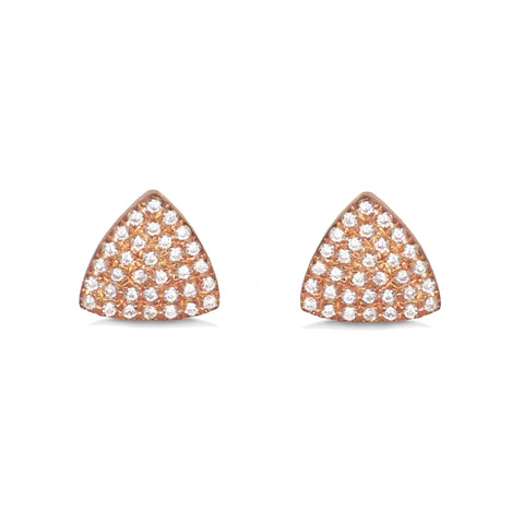 14k Open Double Kite Diamond Earrings ME24896