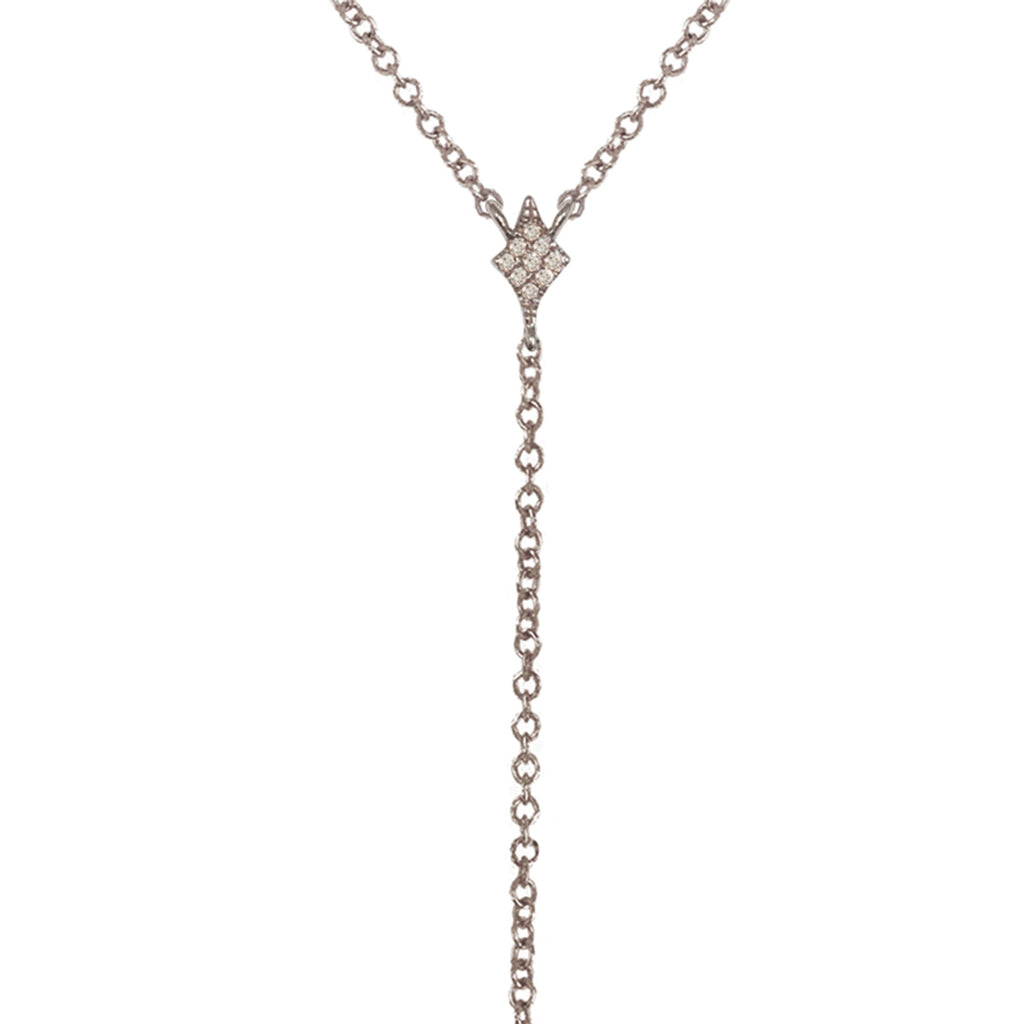 14K Pink Mother Of Pearl " Y " Lariat Necklace MN71429