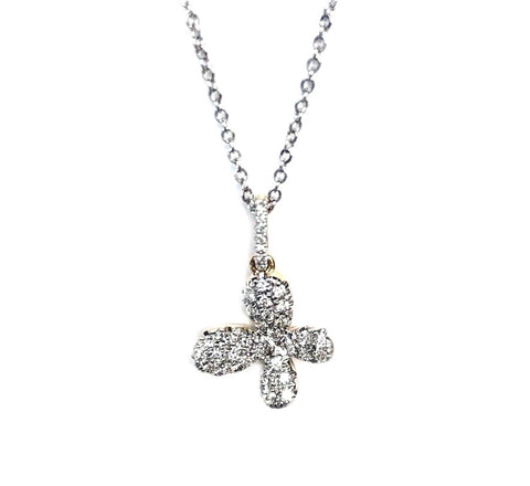 Aliança de casamento de diamante delicado ouro 14k MR31593W