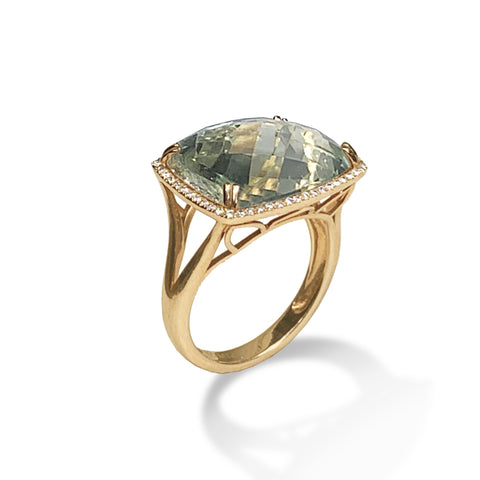 14k gold Ethiopian opal tear drop fashion ring MR4881