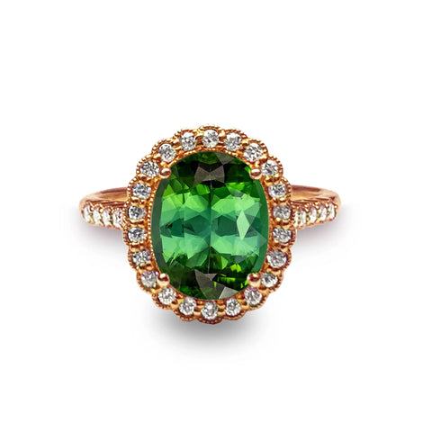 14k gold emerald cut blue topaz fashion ring MR5056BTY