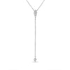 14k kite diamond pave lariat necklace MN71439