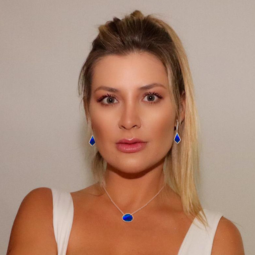 14k gold black onyx kite dangle earrings ME23796OX